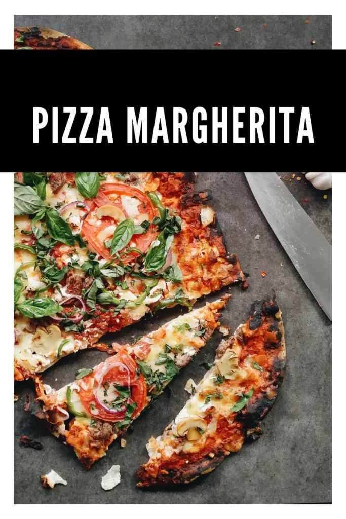 Freshly baked Margherita pizza with melted cheese, basil, and tomato sauce – perfect for a homemade dinner for two.

